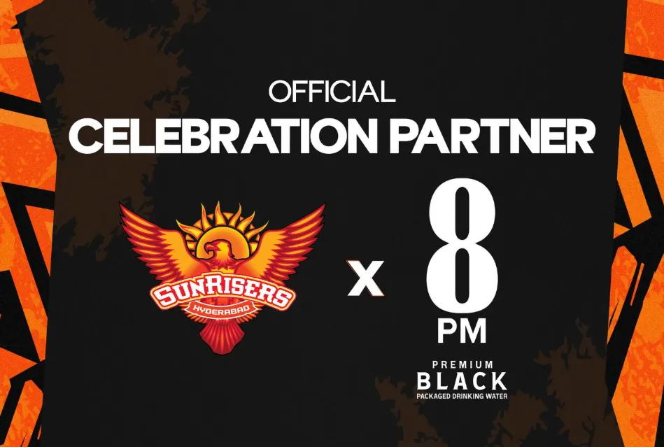 8PM Packaged Drinking Water Teams Up with Sunrisers Hyderabad for 2026 Season